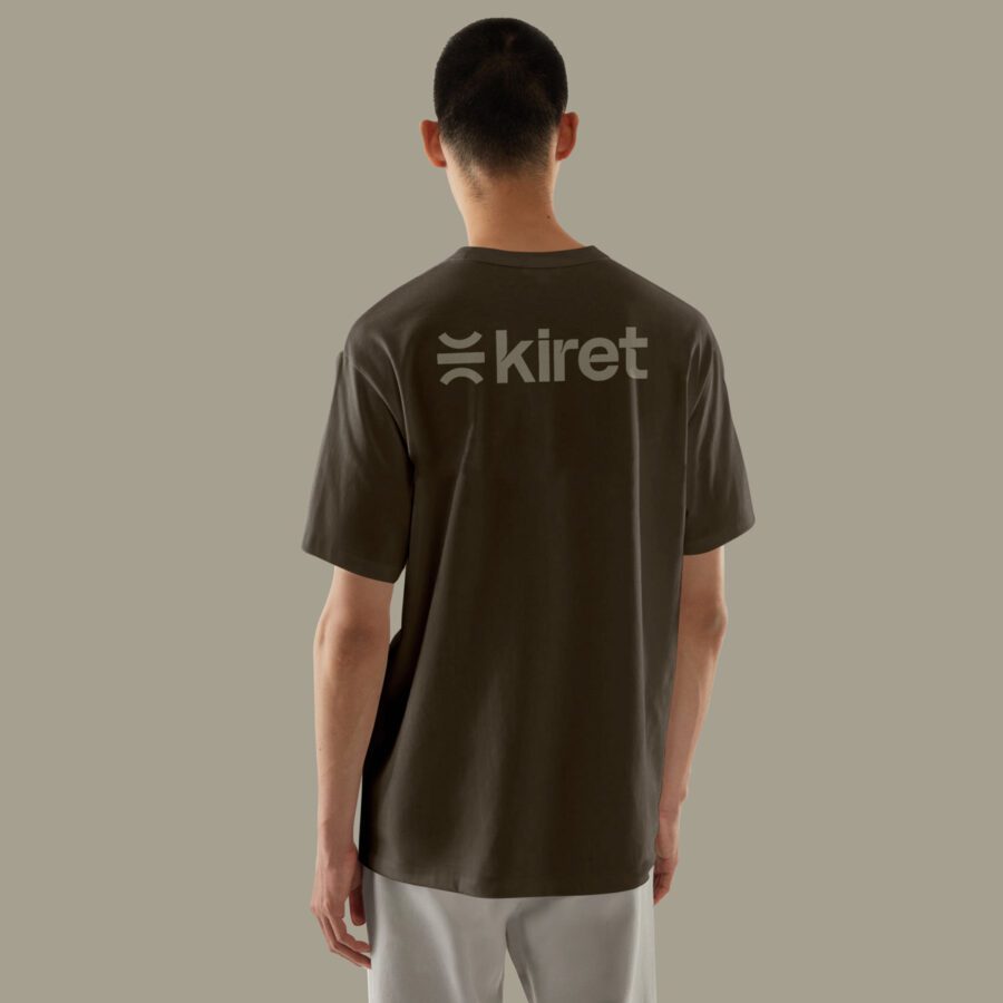 Camiseta Kiret marrón